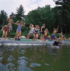 children swimming - Photo by Lisa Nugent