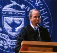 George Mitchell by Doug Prince, UNH Photographic Services