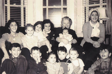 Esposito with family