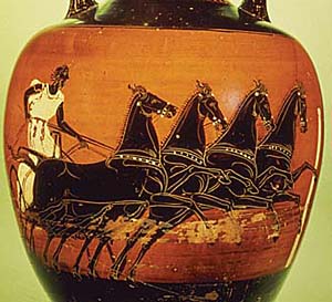 greek chariot racing