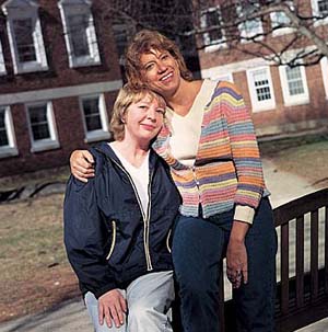 Casey Williams and Brenda Ramsdell at UNH