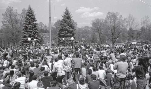 T-Hall lawn