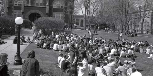 T-Hall lawn