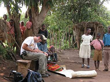 Joel Hartter and Rwengobe residents